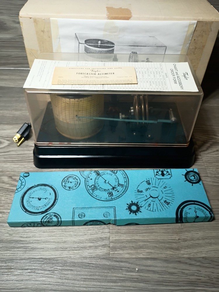 Taylor Weather Hawk Stormscope Barometer #2354