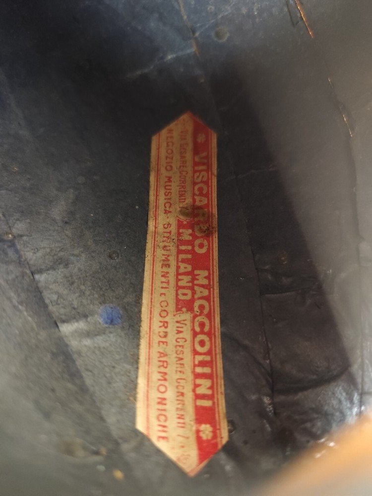 Mandolin 4/4 Viscardo Maccolini 1920 Milan 曼陀林 만돌린マンドリン