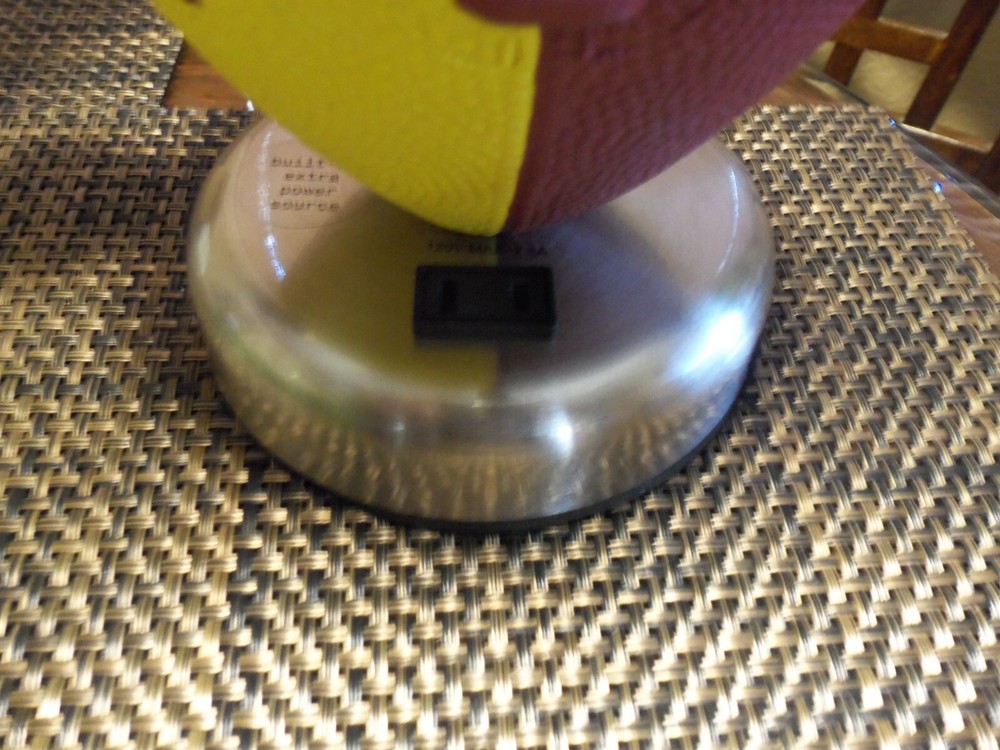 WASHINGTON COMMANDERS FOOTBALL TABLE LAMP (HANDCRAFTED)