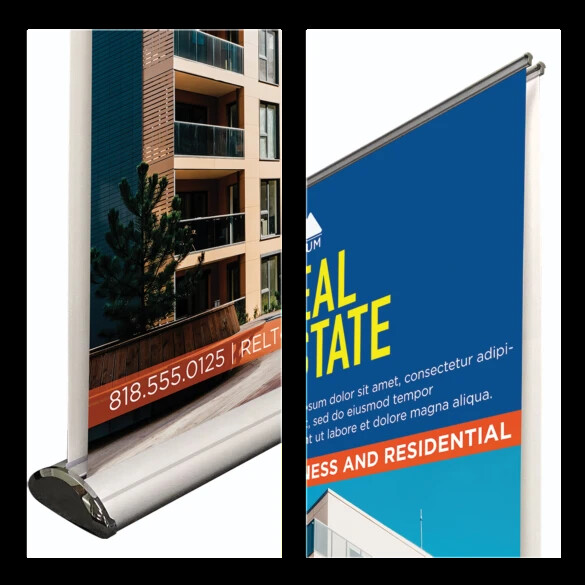Custom Deluxe (Double-Sided) Retractable Banner