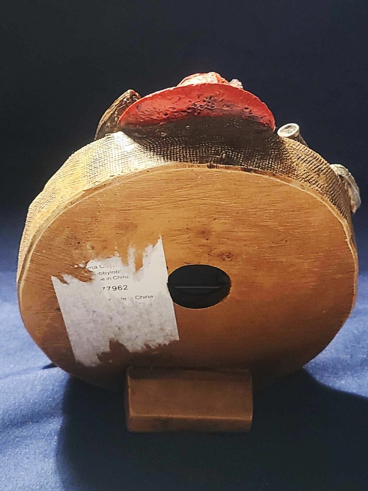 Firefighter Quartz Desktop Clock Hat, Axe, Hose & Coaster Set with Hose Coasters