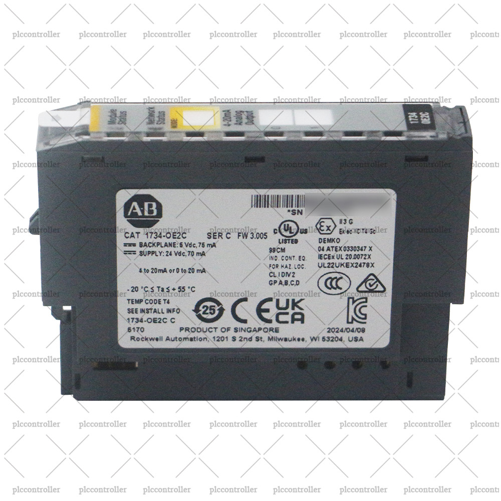 New Allen-Bradley 1734-OE2C POINT I/O 2 Points Analog Output Module