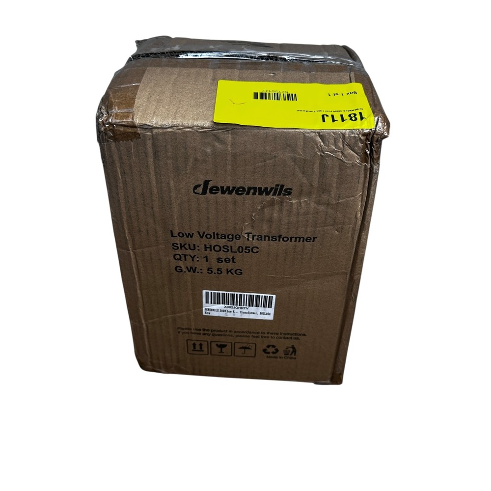 DEWENWILS HOSL05C Outdoor Timer Switch Programmable Plug New Open Box