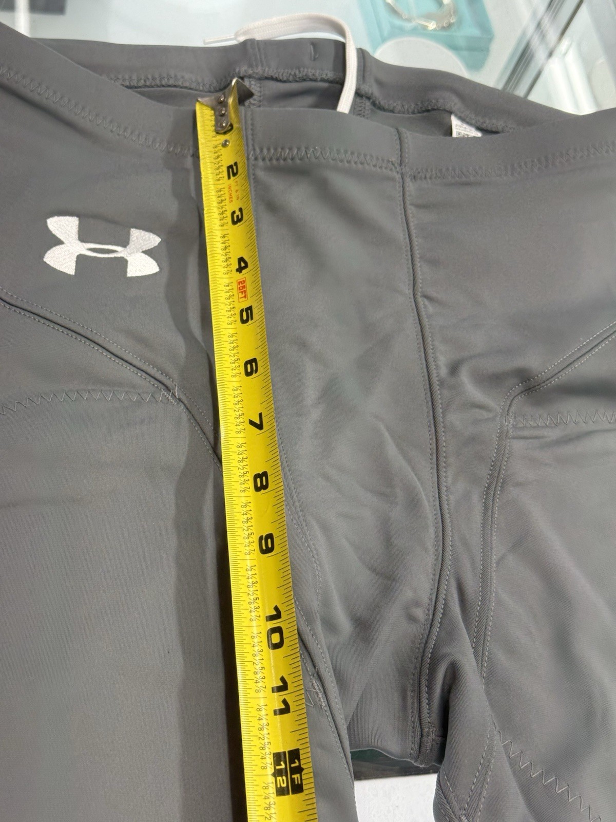 NEW Under Armour Football Pants Force Style Mens L LG Gray GP U00274 1372059
