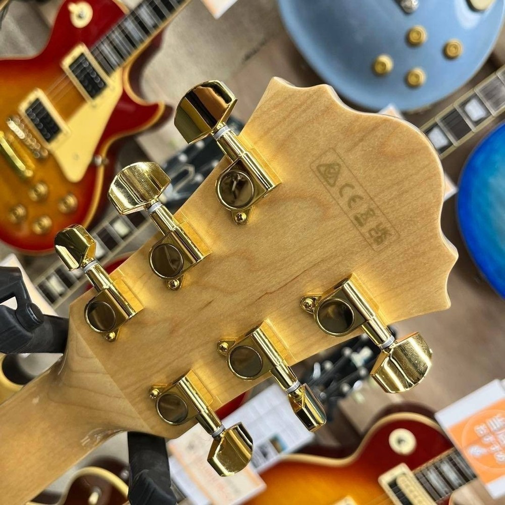 11998 Ibanez Ae390 Nta Blue Solid Top No.YG729