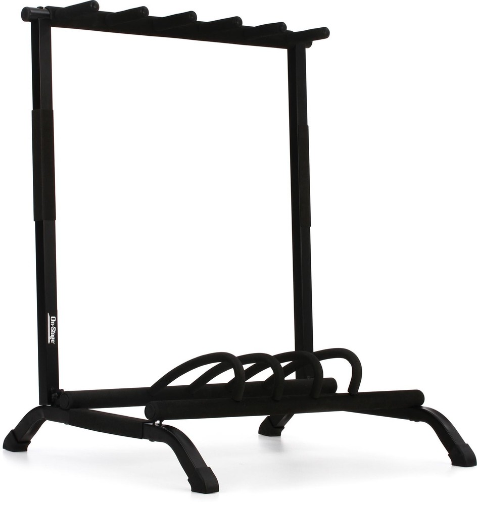 On-Stage Stands GS7561 5-space Foldable Multi Guitar Rack