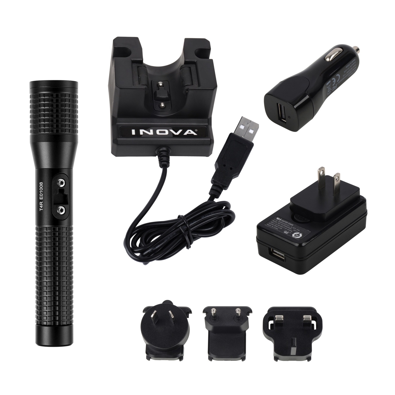 Nite Ize INOVA T4R PowerSwitch Rechargeable Tactical Flashlight