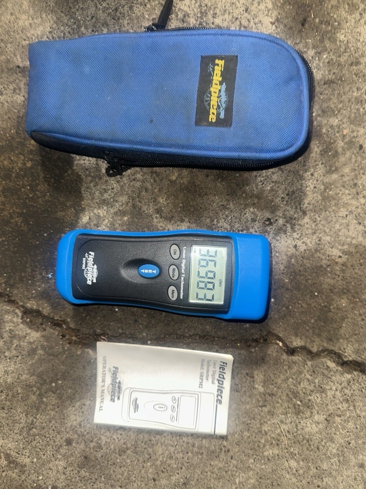 fieldpiece srpm2 lacer digital tachometer