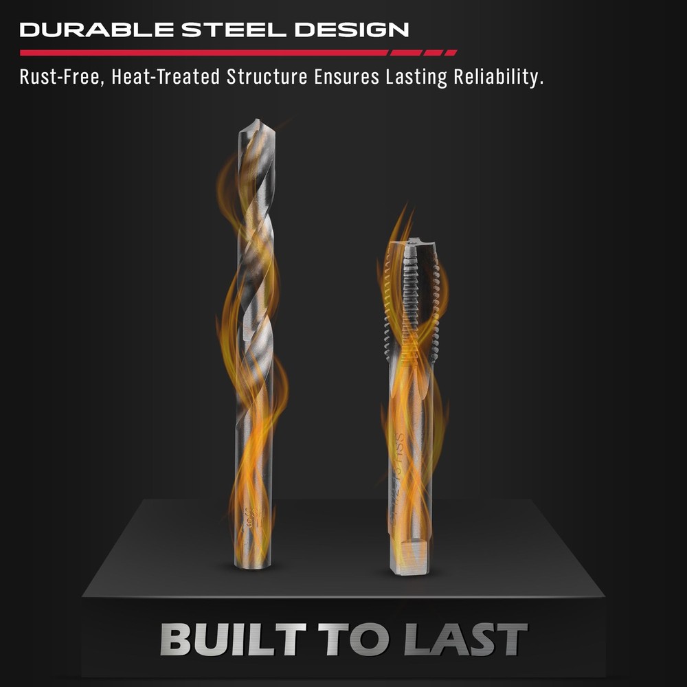 Thread Repair Tool Kit Metric SAE Rethreading Insert set 320 Pcs