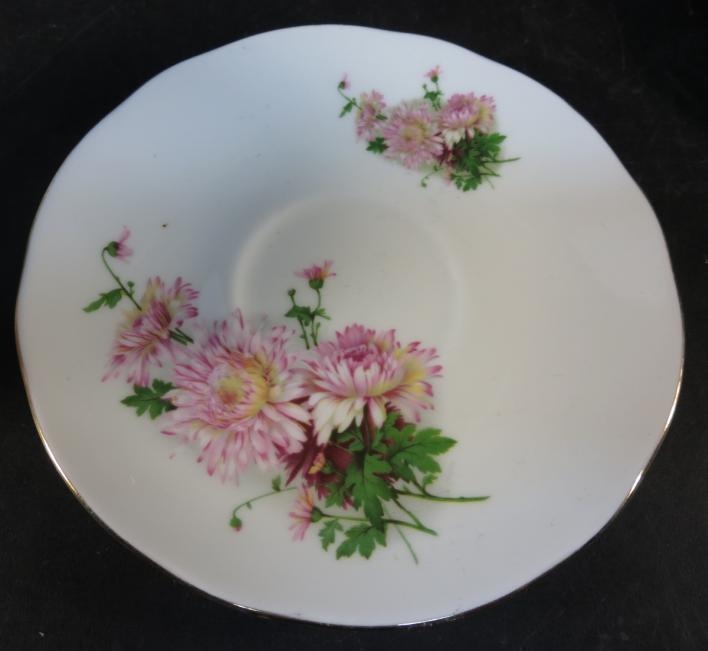 Duchess Cup & Saucer Pink Flowers Unknown Pattern