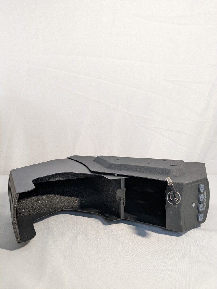 Awesafe Black Quick Access Mounted Handgun Safe With User Manual