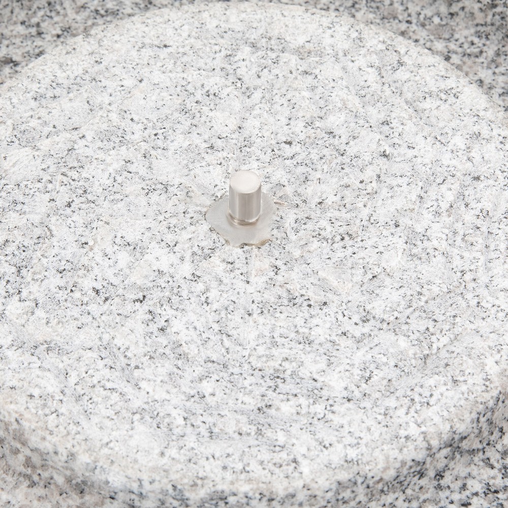 Manual Stone Grainer Mill, Hand Stone Grinder Natural Granite Paste Mill