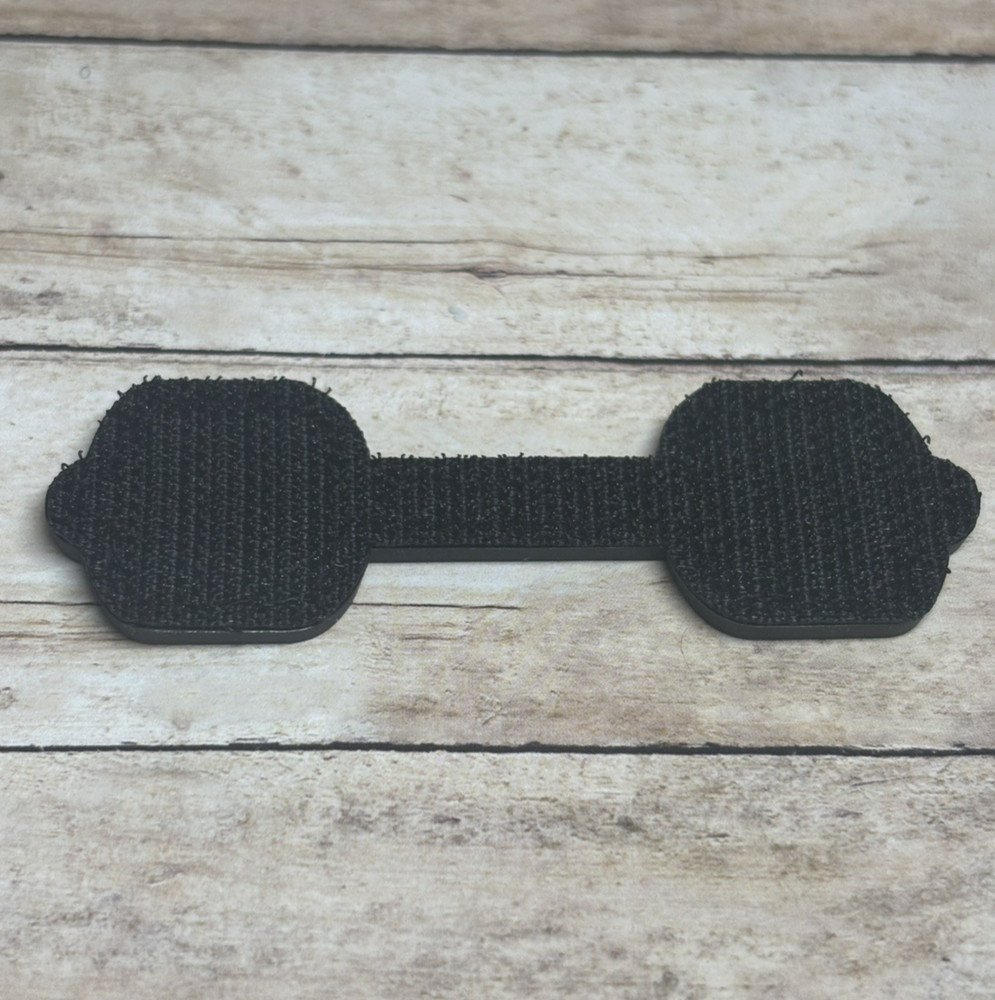 Tactical PVC Patch, Morale American USA Flag Barbell Patch, Weightlifting Patch