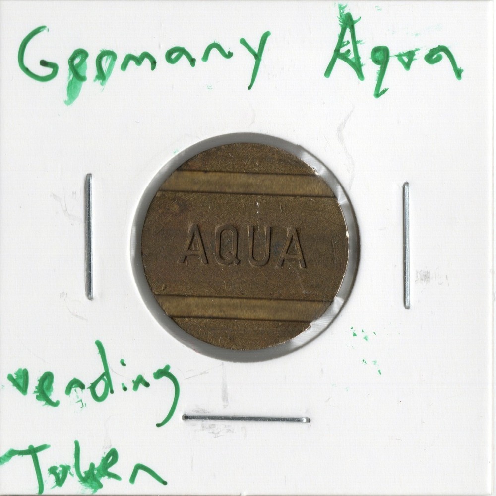 Vending Token Germany Aqua