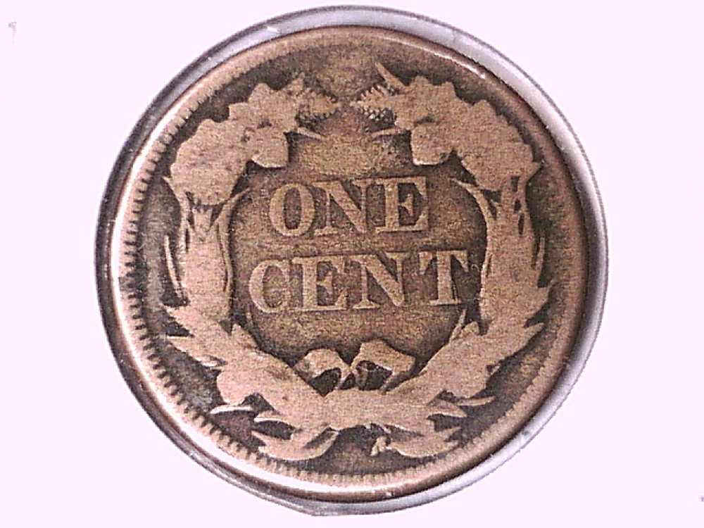 1858 Flying Eagle Cent Genuine Raw Ungraded 00502