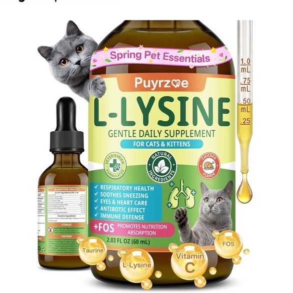 Lysine for Cats Drops