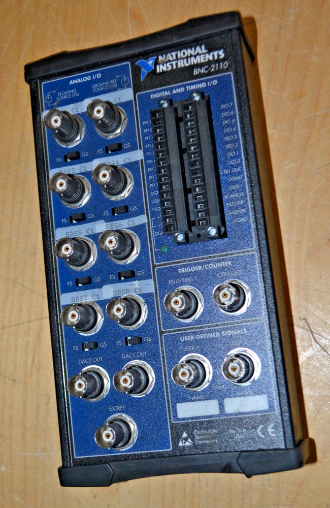 National Instruments ~ BNC-2110 ~ Connector Box ~ (B3)