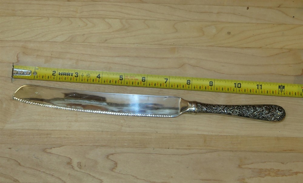 Godinger Silverplate Cake/Bread Knife - 12"