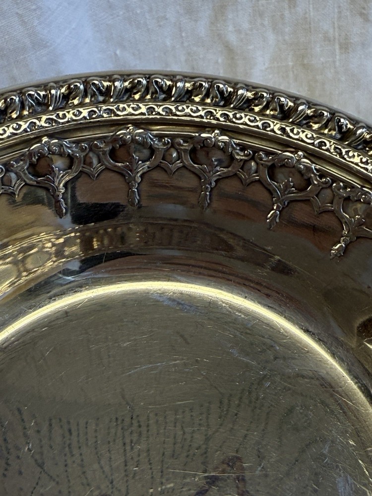 Silverplate trinket dish lot x5