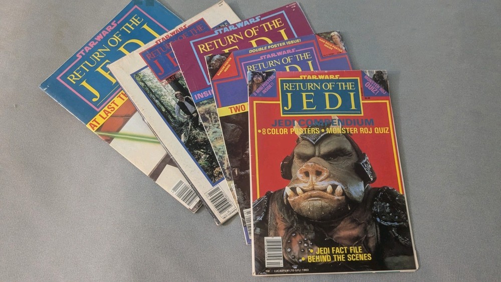 1983 Star Wars Magazines And Posters