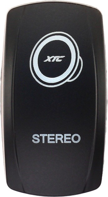 XTC Power Dash Switch Rocker Face Plate Stereo