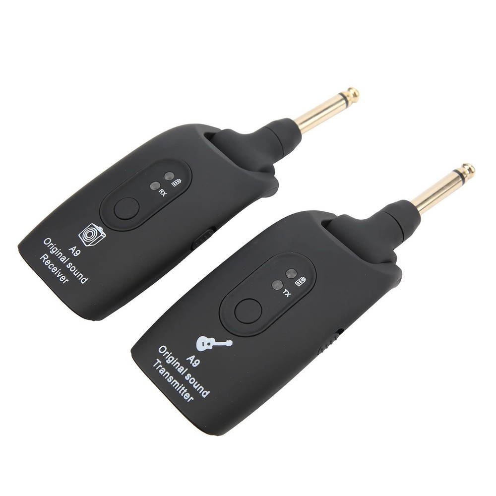Wireless Guitar Transmitter Receiver, Stable 2.4GHz Wireless System with USB ...