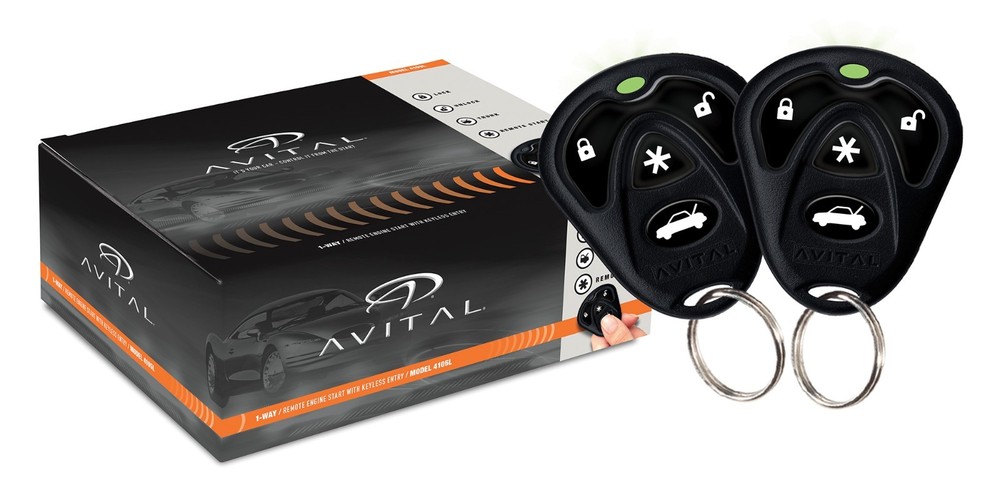 Avital 4105L Remote Start Keyless Entry with DB3 Bypass Module Package 1500 Ft