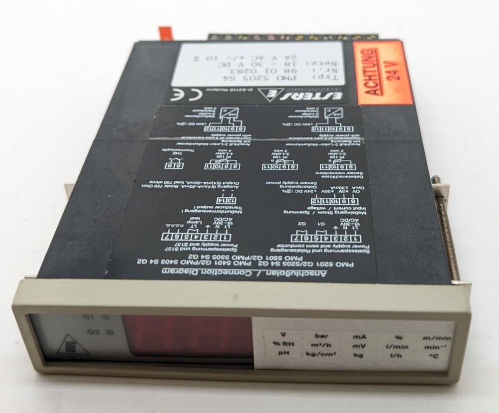 ESTERS Electronics PMO 5205 S4 Digital Speedometer NEW