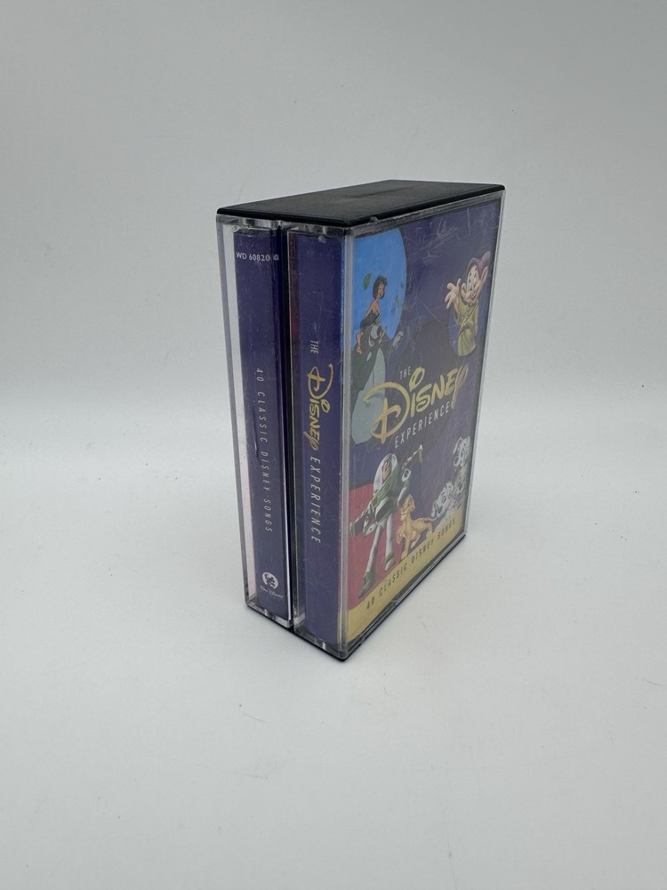 The Disney Experience Double Cassette Set 40 Tracks