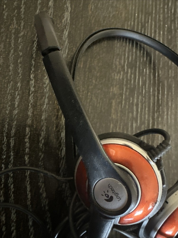 LOGITECH H230 Neckband Stereo Headset - Orange