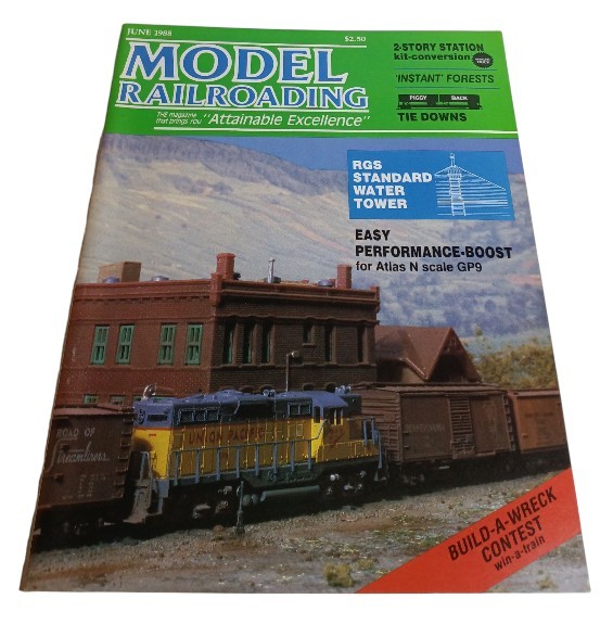 Model Railroading Magazine (June, 1988)