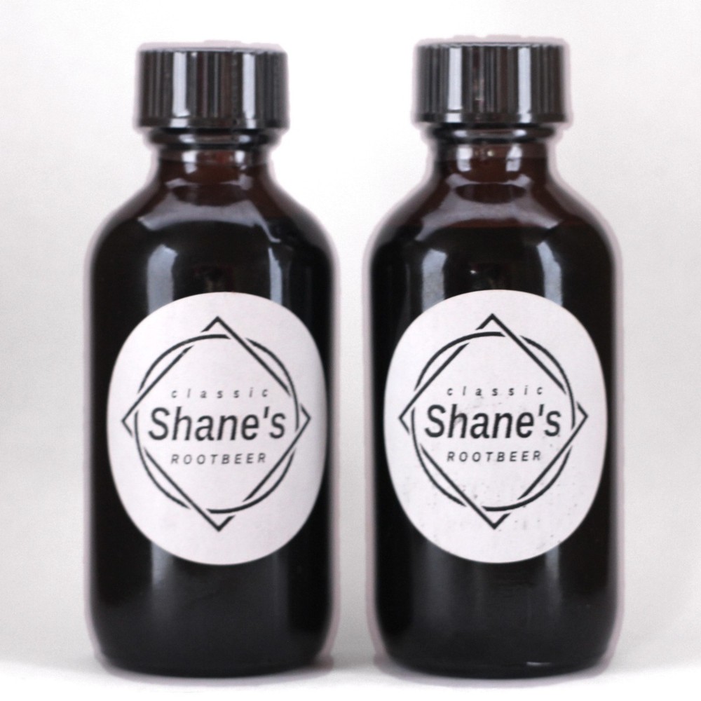 Shane's Classic ROOTBEER EXTRACT Concentrate Makes 6 Gallons Root Beer 2X bottle