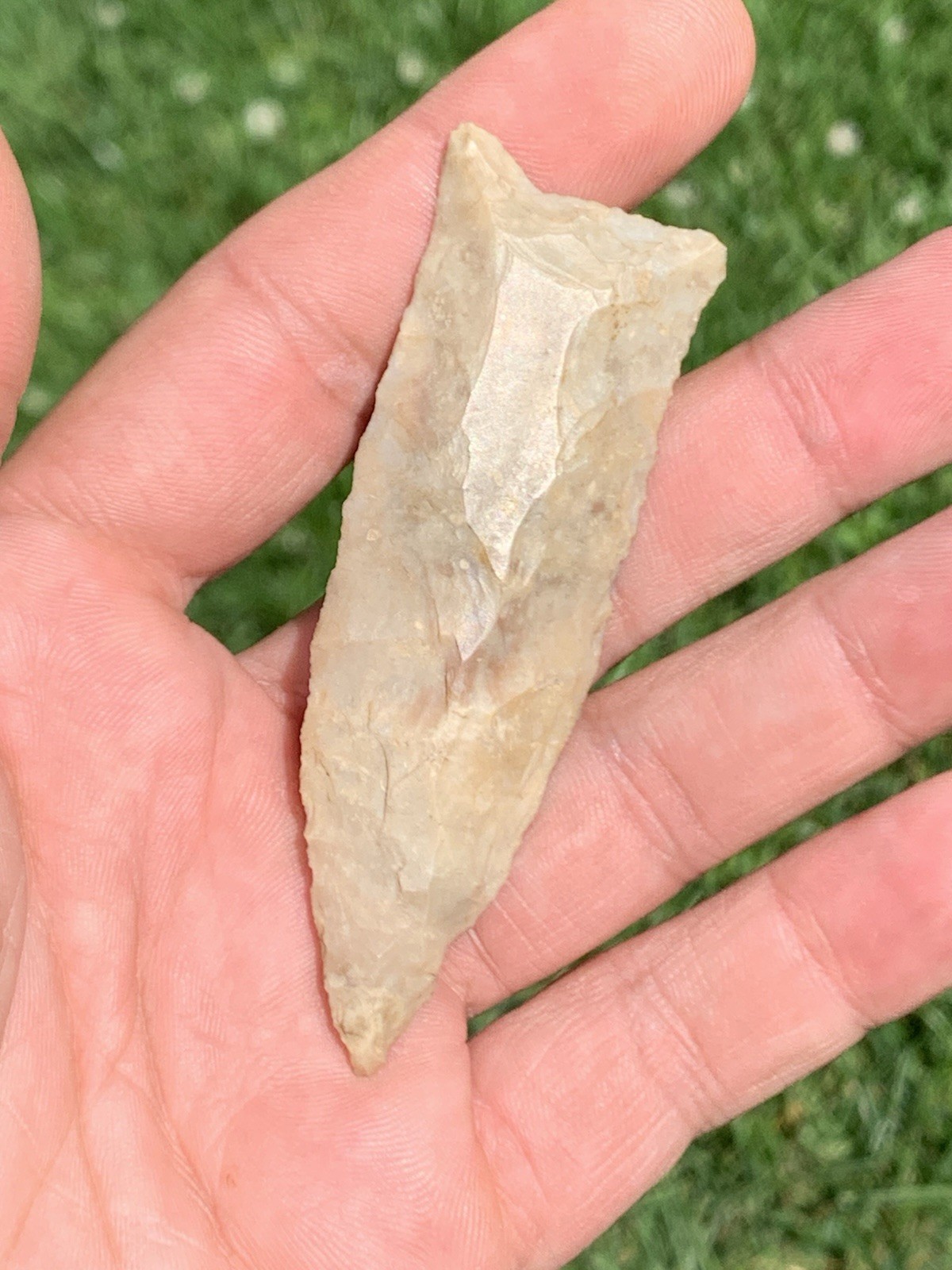 Authentic Copena Arrowhead 1 3/4 Inch Ohio Co Kentucky Glossy Boyle Chert