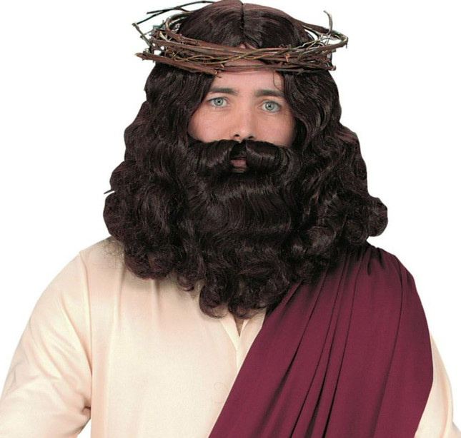 Biblical Wig & Beard Set