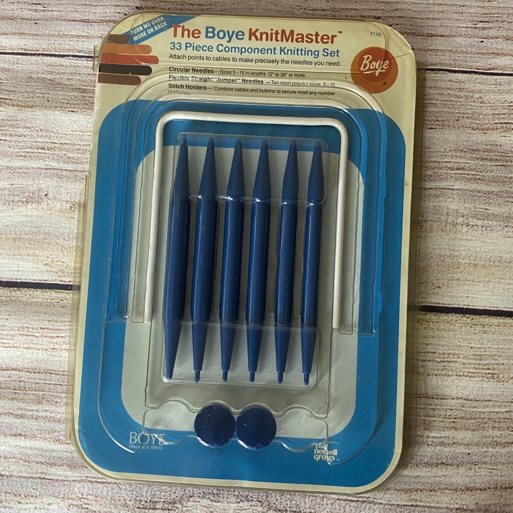 Vintage The Boye KnitMaster 7110 - Component Knitting Set NOT COMPLETE