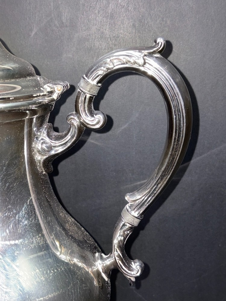 Gorham 4 Piece Tea Coffee Service Silverplate Set YC1901 YC1902 YC1903 YC1904