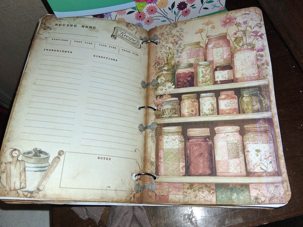 Favorite Recipes Junk Journal Scrapbook