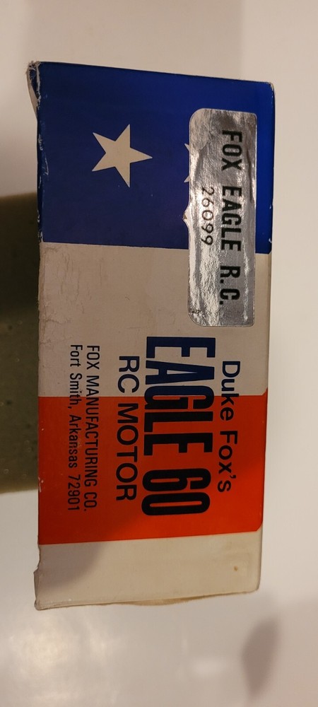FOX Engine - Duke Fox's Eagle 60 RC Motor - New
