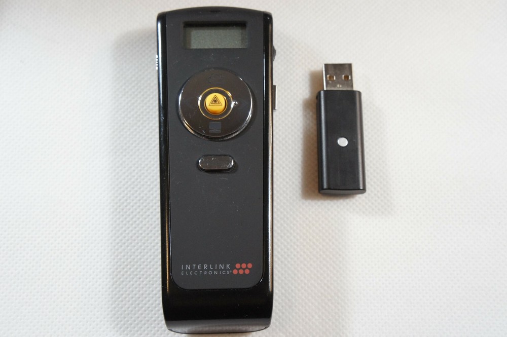 Interlink Wireless Stopwatch Presenter with Laser Pointer VP4560