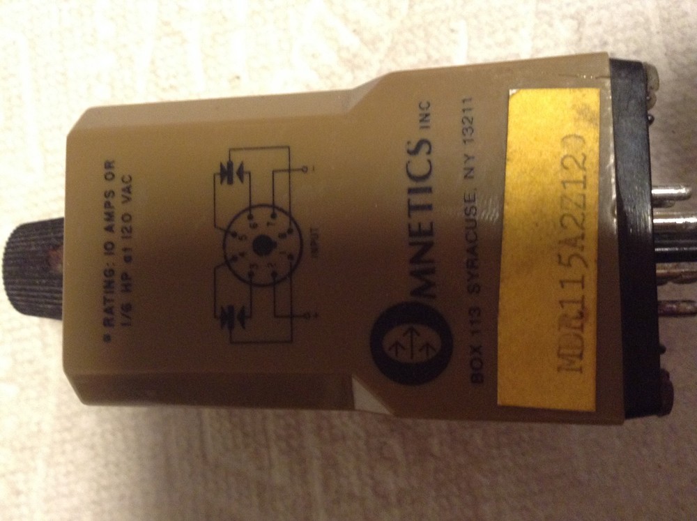 Mnetics Inc. MDR115A2Z120 Timer