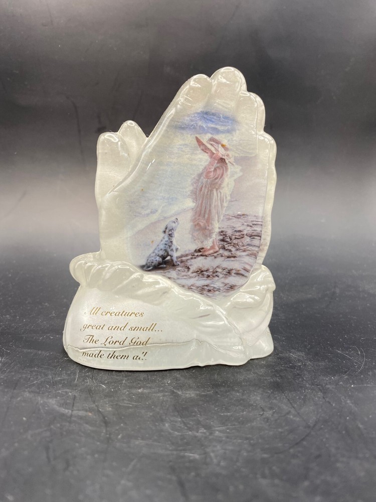 A Child's Prayer Collection "All Creatures Great and Small" Statue