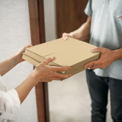 25 Pack Comic Book Shipping Box Mailers Corrugated Cardboard Document Mailing