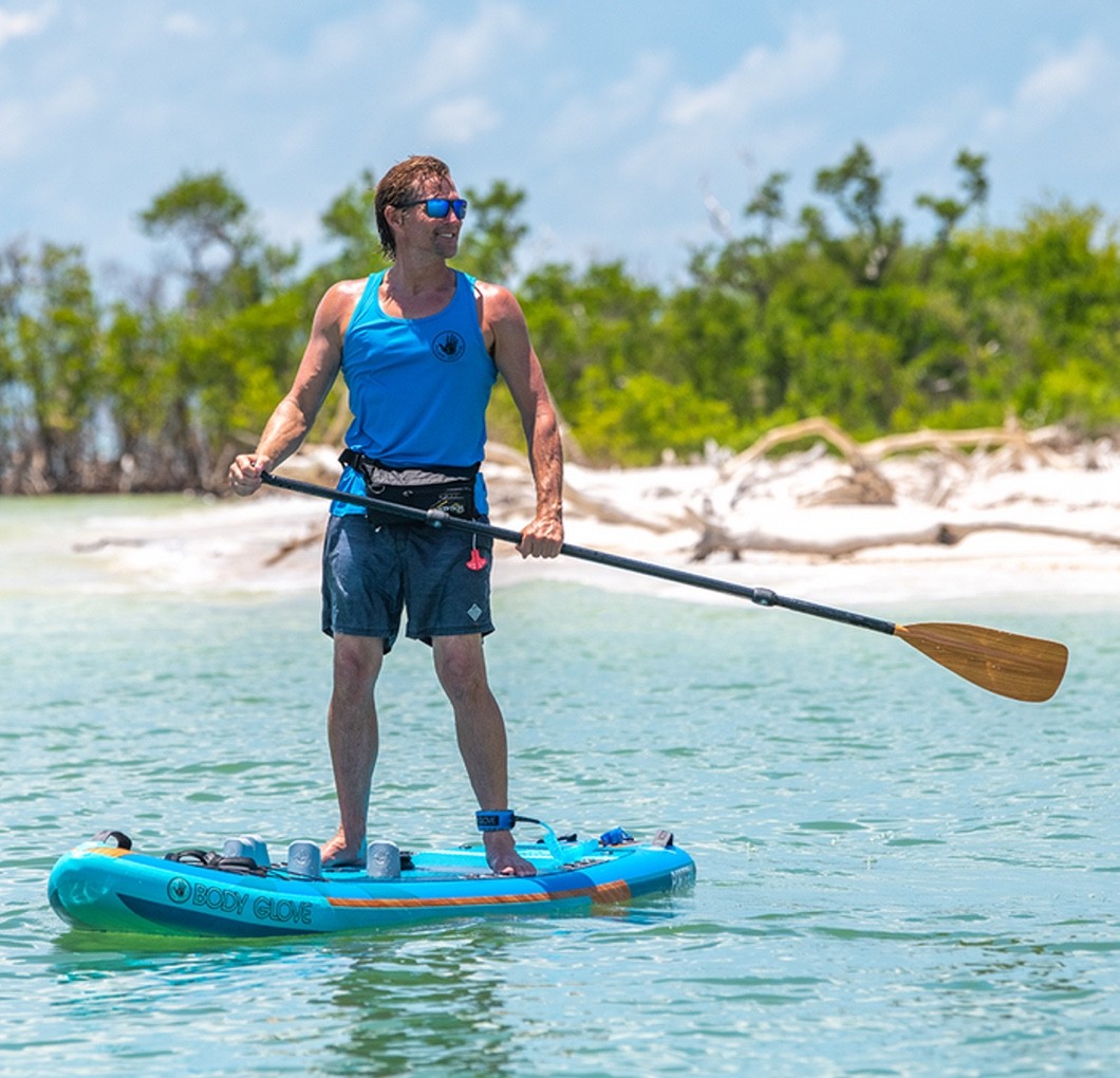 Kayak SUP Paddle - Adjustable 4-Piece, Floating, Lightweight (Body Glove)