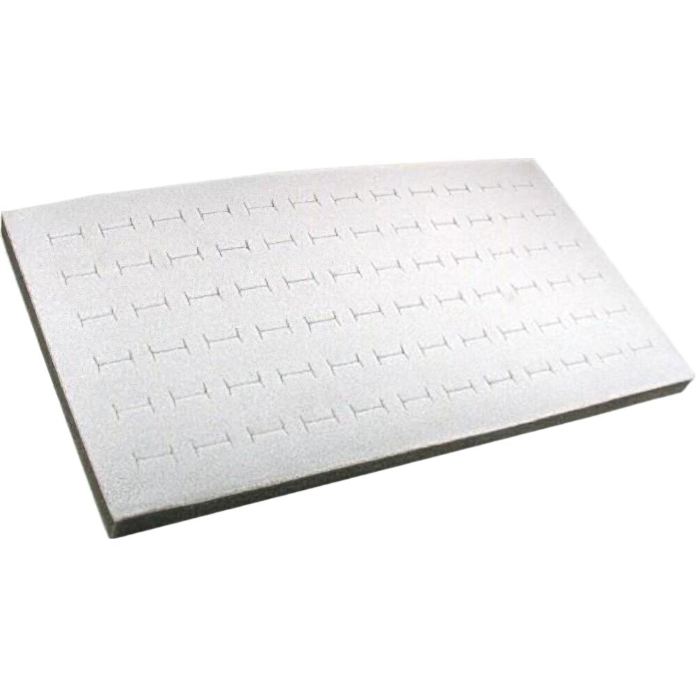 3 72 Slot Gray Foam Ring Display Tray Inserts