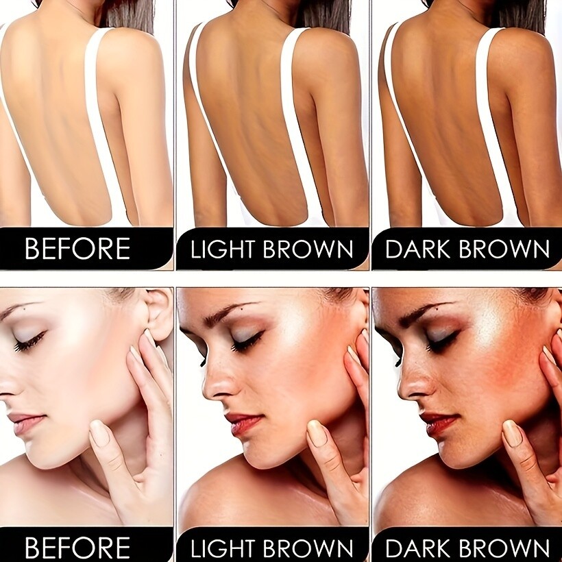 UV Tanning Lamp Body Facial Tanning Solarium Light Bronze Skin Color Sunless