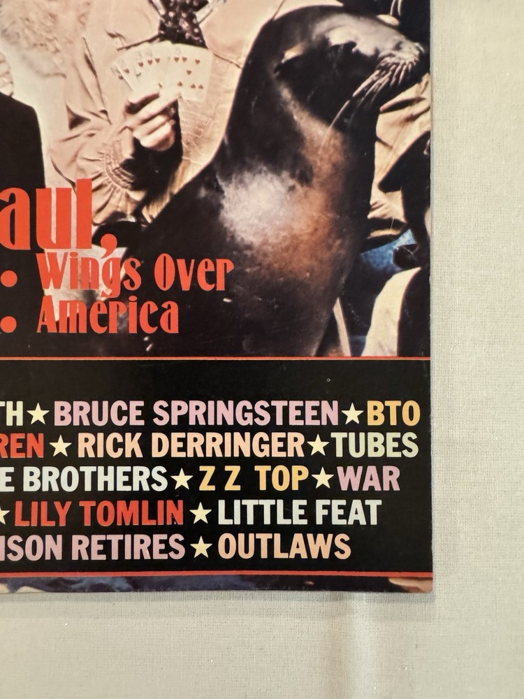 KISS ✨ VINTAGE AUCOIN ERA AUGUST 1976 BLAST CELEBRITY ROCK MAGAZINE ✨ RARE ✨