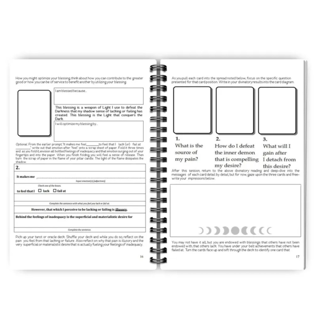 Tarot Shadow Work Book | Shadow Work | Tarot Journal | Witchy Notebook