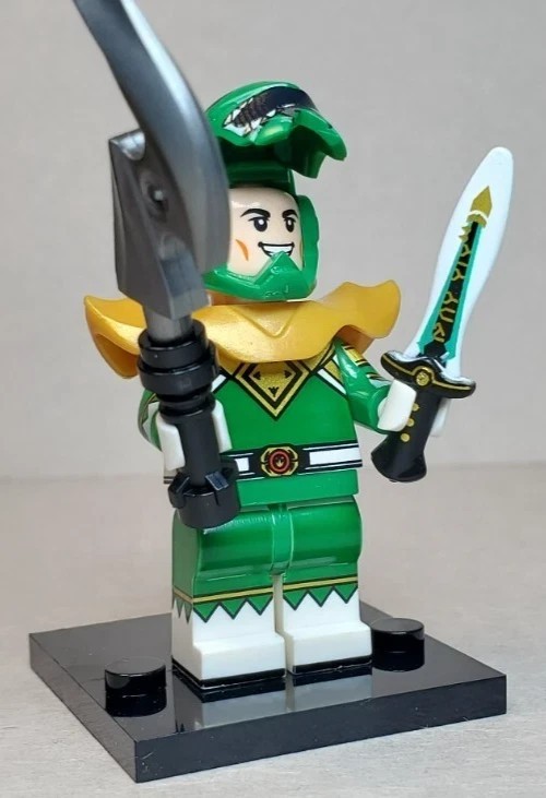 Custom Printed MOC Power Rangers Minifigs 7 Pack