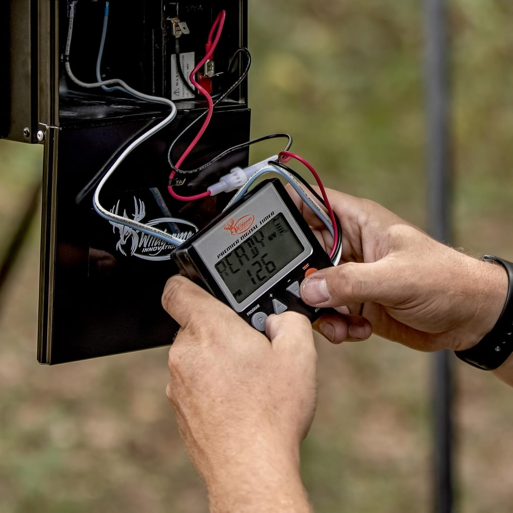 Evolution Feeder 6V Digital Power Control Unit for Deer Hunting | Varmint-Proof