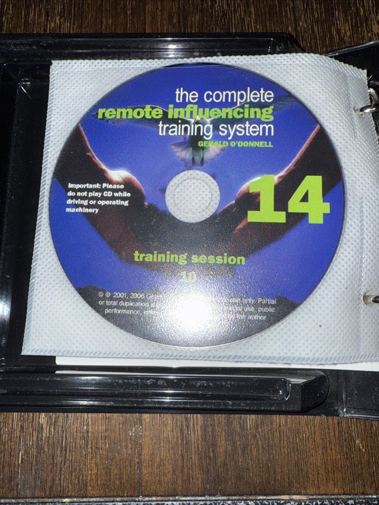GERALD O'DONNELL "ARVARI Remote Influencing" *Missing 2 Discs* Please READ
